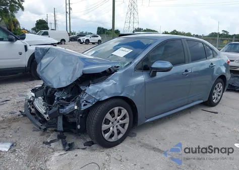 2021 Toyota Corolla Le from USA, damaged, VIN JTDEPMAE2MJ124466